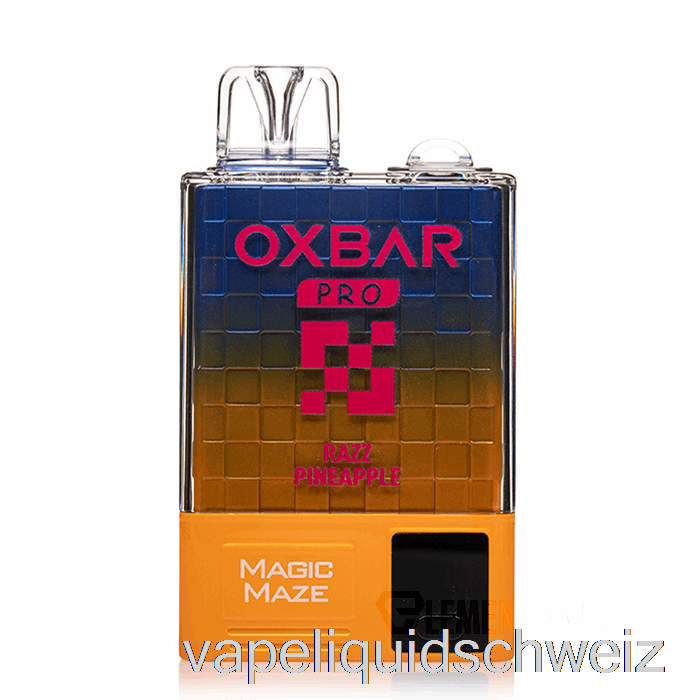 Oxbar Magic Maze Pro 10000 Einweg Razz Pineapple Vape Liquid E-Liquid Schweiz